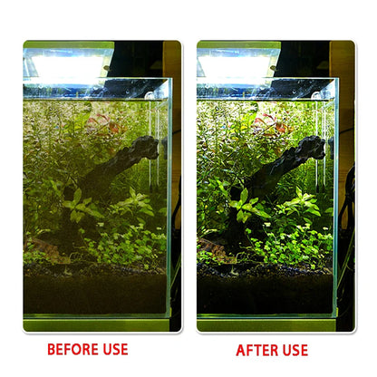 Aquarium Algae Scraper Cleaner with 5 Replaceable Blades – 55 cm (21.7 in) Carbon Fiber Handle, ABS Head