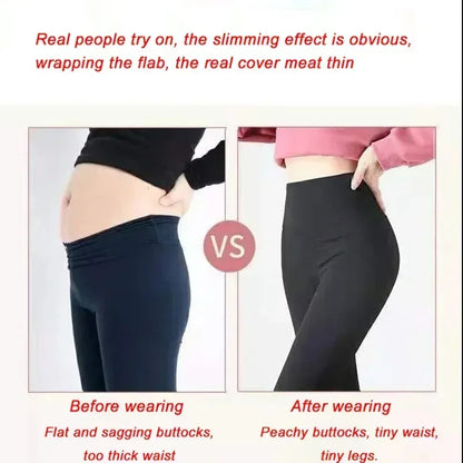 M-XL Shark pants women wear spring  autumn winter thin high-waisted belly lift hip yoga tights small feet black leggings