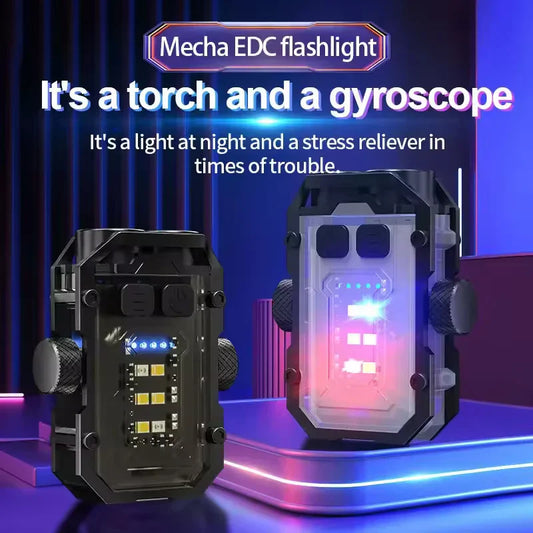 High-Power Rechargeable LED Tactical Flashlight with Headlamp