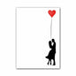 Girl and Red Balloon Banksy Art Nordic Characters Canvas Painting  Mural  Poster Living Room Bedroom Bar Home Decoration