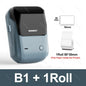 Mini Thermal Label Printer Portable Bluetooth Self-Adhesive Label Maker 2-Inch (58mm) for Round Stickers & Label Rolls