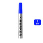 Waterproof Black Permanent Paint Marker - Quick-Dry Oil-Based Pen for Tires, Metal & Glass