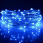 Battery-Powered Fairy LED Copper Wire String Lights - 1/2/3/5/10 m (3.3/6.6/9.8/16.4/32.8 ft) - Indoor Outdoor Wedding Bedroom Decor