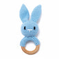 Crochet Animal Rattle Baby Toy Montessori Teether