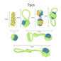 Bite-Resistant Rope Knot Chew Toy for Dogs & Cats — Teeth Cleaning, Boredom Relief & Training (4-Pack / 7-Pack)