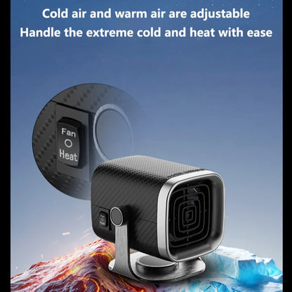 12V/24V Car Electric Heater & Cooling Fan Windshield Defogger Defroster