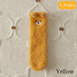 2 Pairs Cute Socks Bear Women Coral Velvet Thick Plush Warm Socks Sleep Fluffy Socks Cute Cartoon Lovely Floor Fuzzy Sock Winter