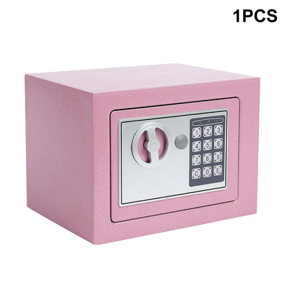 Fireproof Home Safe with Digital Keypad, Sensor Light & Adjustable Shelf – Security Safe for Cash & Documents