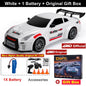 4WD Remote Control Drift Car - 1:24 Scale High-Speed Racing Car, 2.4G Radio, 20KM/H Mini RC Car for Boys & Teens