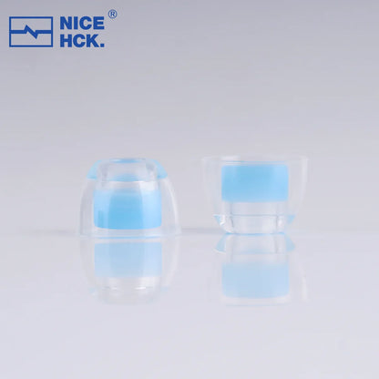 Liquid Silicone Ear Tips - Noise-Isolating Reusable Earbud Eartips, Soft Skin-Friendly Ear Caps (SS/S/M/L) Universal Fit