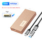 USB4 40Gbps NVMe M.2 SSD Enclosure — Thunderbolt 3/4 Compatible, USB-C