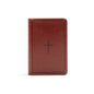 KJV Large Print Compact Reference Bible, Brown Leathertouch - Imitation Leather