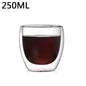 Double-Wall Borosilicate Glass Cups (80-450 ml) Heat-Resistant Insulated Tea, Coffee & Beer Glasses, Single to 6-Pack