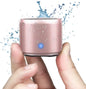 Mini Bluetooth Speaker IPX7 Waterproof, Extra Bass Portable Speaker with Metal Body and Travel Case