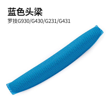 Mesh Replacement Ear Pads Cushion for Gaming Headsets Headphone Bridge Pad