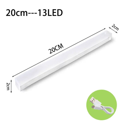 Rechargeable Motion Sensor LED Cabinet Light – Wireless Night Light for Wardrobe, Staircase & Kitchen