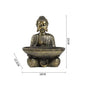 Elephant Buddha Statue Thailand Buda Resin Huddhism Figurines Fengshui Hindu Sitting Buddha Figurine Living Room Home Decor Gift
