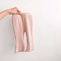 Baby Cotton Stretch Trousers – Slim Full-Length Elastic-Waist Pants, Solid Color Infant & Toddler 1-3 Years