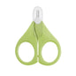 Baby Safety Nail Clippers & Scissors - Mini Stainless Steel Rounded Tip Trimmer for Newborns and Infants