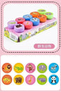 10pcs Assorted Self-Inking Stamps for Kids - DIY Craft & Scrapbooking