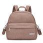 Stylish Waterproof Diaper Backpack for Women — Large Capacity Multi-Functional Nappy Changing Bag with 2 Straps