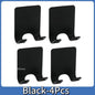 Punch-Free Wall Razor Holder — 1/2/4/6-Pack Adhesive Shaver Rack, Bathroom Organizer Hook