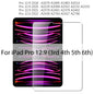 Tempered Glass Screen Protector for iPad Pro 11/12.9/13-inch, iPad Air & iPad Mini - 9H Anti-Fingerprint HD Scratch Resistant