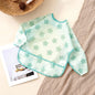 Waterproof Long Sleeve Baby Bib | Washable Feeding Bib with Full Coverage & Easy Clean Design