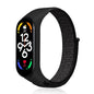 Nylon Loop Replacement Strap for Smart Fitness Tracker – Soft Adjustable Breathable Woven Wristband