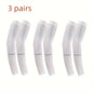 Cooling Arm Sun Sleeves 3 Pairs – Breathable UV Sun Protection for Hiking, Cycling & Fishing