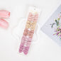 10Pcs Mini Hair Bows Clips for Baby Girls Cute Plaid Hairpins