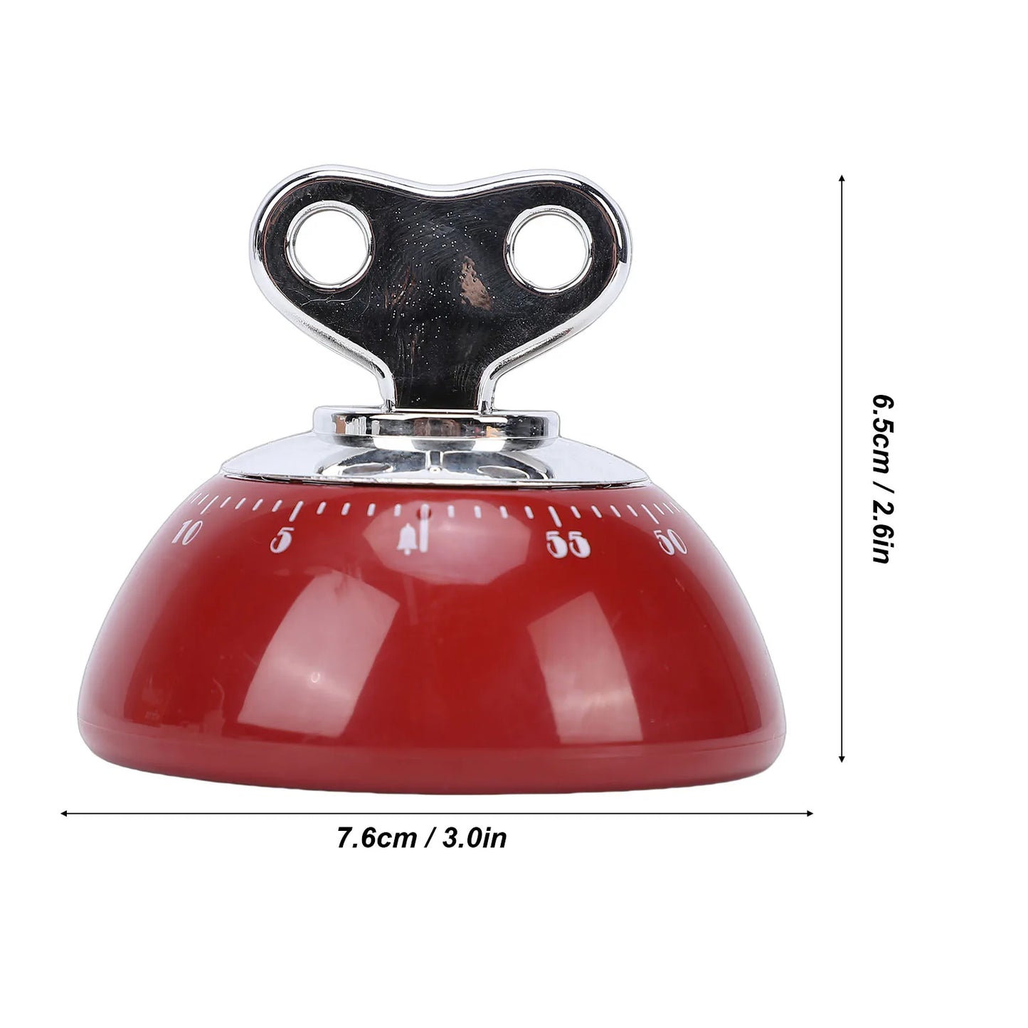 60 Minute Mechanical Countdown Timer Mechanical Timer Magnetic 60 Minute Countdown Vintage Wind Up Timer for Kitchen Work Study