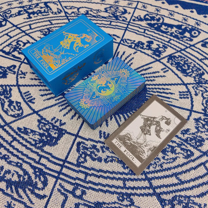 Elegant Board Game Gold Foil Tarot Card Good Gift Divinative Oracle Cards Telling the Fortune Future and Love