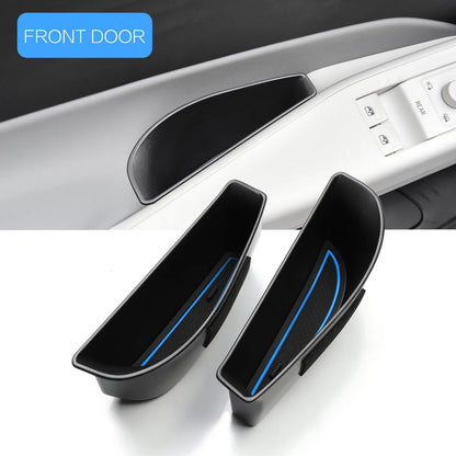 Car Door Handle Storage Tray Organizer for ID.4, Armrest Holder — 2pc (Front) or 4pc (Front & Rear)