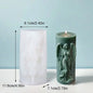 Angel Wings Silicone Candle Mold – Goddess Angel Sculpture Mold for DIY Scented Candles, Resin & Plaster
