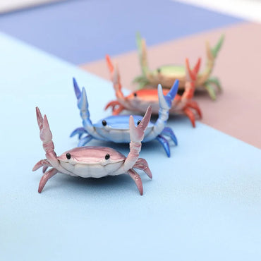 Cute Mini Crab Pen Holder – Desktop Pen Cup Novelty Stationery Organizer