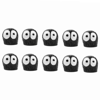 Cute Black Elf Car Interior Decorations 5/10/20 Pack - Funny Auto Console & Rearview Mirror Ornaments