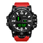 Men's Sports Digital Watch - Large 55mm Dial, Waterproof 3ATM (30M), Luminous Alarm & Stopwatch