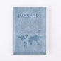 Colorful PU Passport Holder - Travel Passport Cover with ID & Card Slots