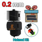 Replaceable Nozzle Hotend Kit for Desktop FDM 3D Printers — 0.2/0.4/0.6/0.8 mm (0.008/0.016/0.024/0.031 in)
