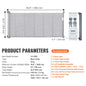 VEVOR Retractable Baby Gate Tall Mesh Baby Gate Extends up to  Wide Retractable Gate for Kids or Pets Retractable Dog Gates