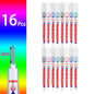 Waterproof Long-Head Deep-Hole Marker Pens 20mm Tip — Permanent Oil Ink for Metal, Wood & Carpentry (Black, Blue, Red, Green)