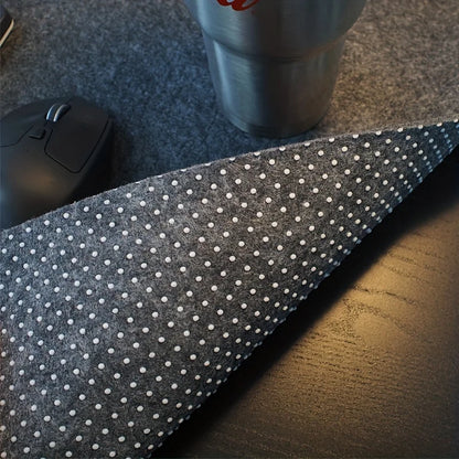 Large Wool Felt Gaming Mouse Pad – Non-Slip Desk Mat for Keyboard & Laptop