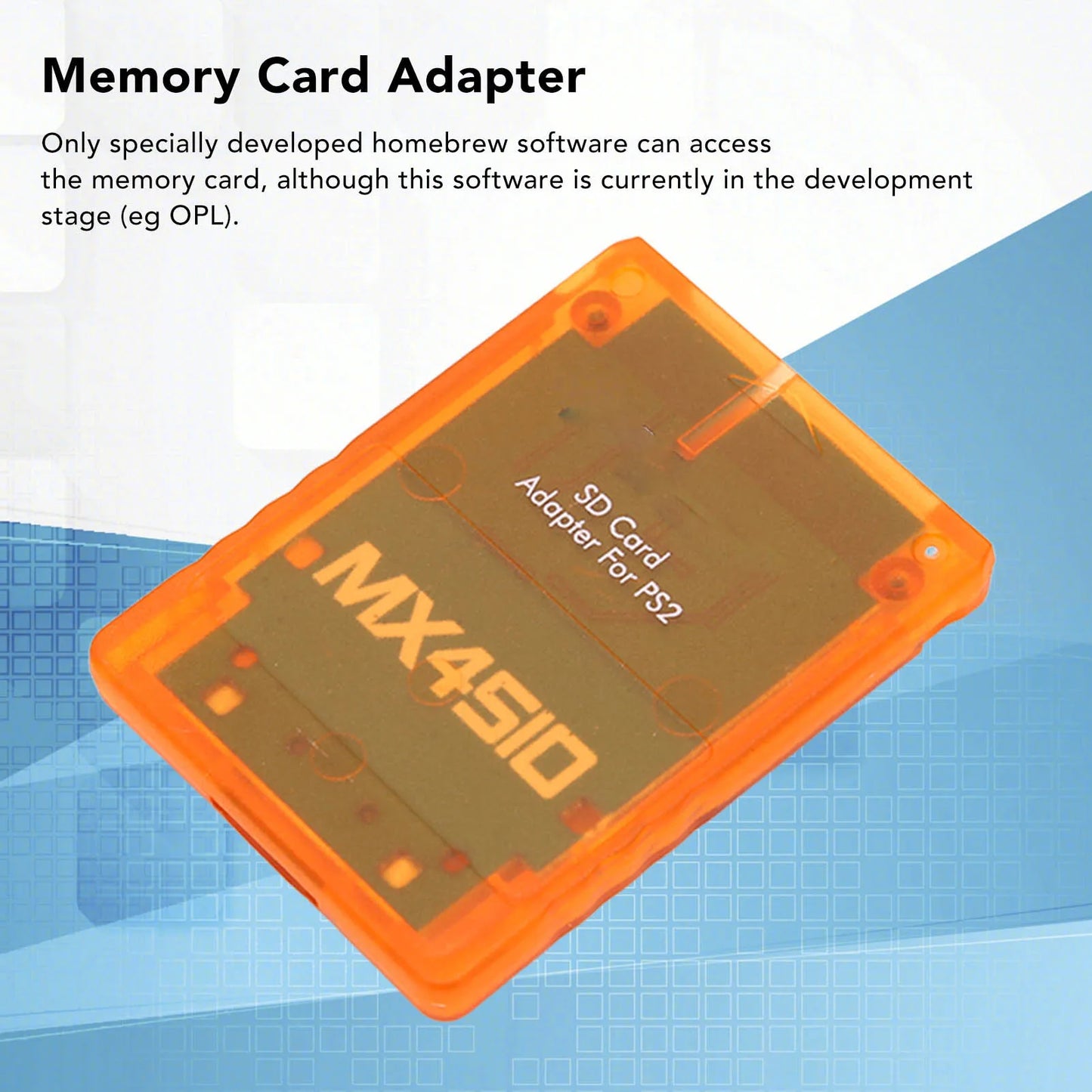 MX4SIO SIO2SD Micro Storage Card Adapter Hand Made Stable Replacement Micro Storage Card Reader for PS2