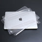 MacBook Hard Shell Protective Case – Fits Air 13-inch (33.0 cm) & 13.6-inch (34.5 cm), Air 15.3-inch (38.9 cm), Pro 14-inch (35.6 cm) & Pro 16.2-inch (41.1 cm) – Snap-On PVC Top & Bottom Cover