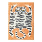 VIKAMA Cartoon Leopard Carpet For Cooling And Warmth, Home Decoration, Bedroom Plush Floor Mat, Living Room Rest Area Floor Mat