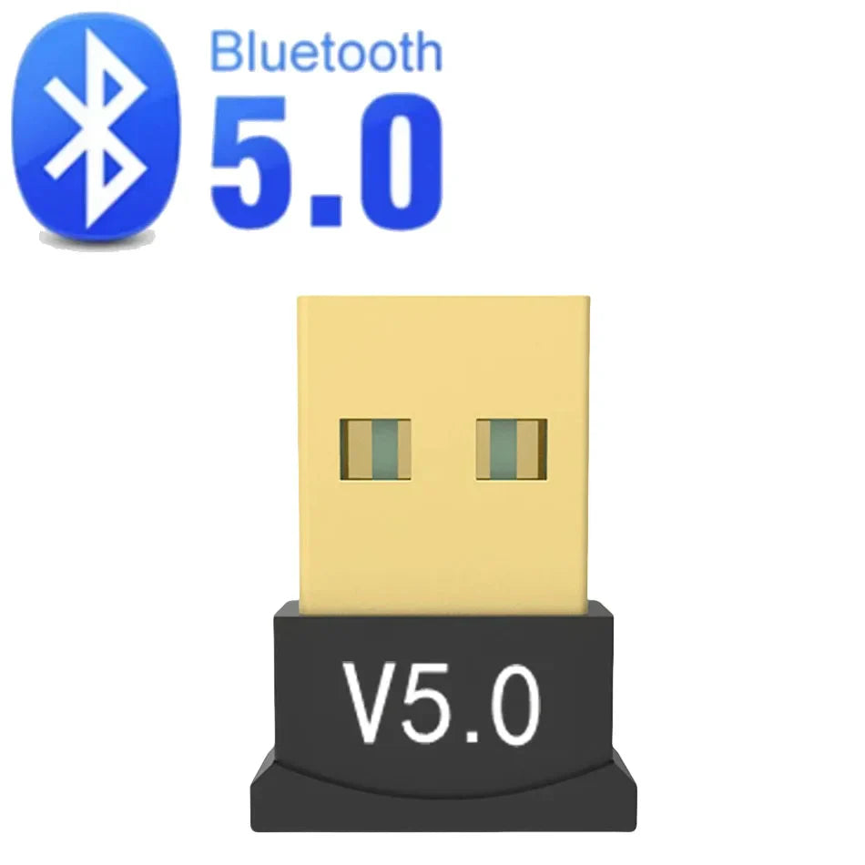 USB Bluetooth Adapter Dongle for PC - Bluetooth 5.4/5.3/5.1/5.0 Wireless USB Receiver for Speakers, Mouse, Keyboard, Audio
