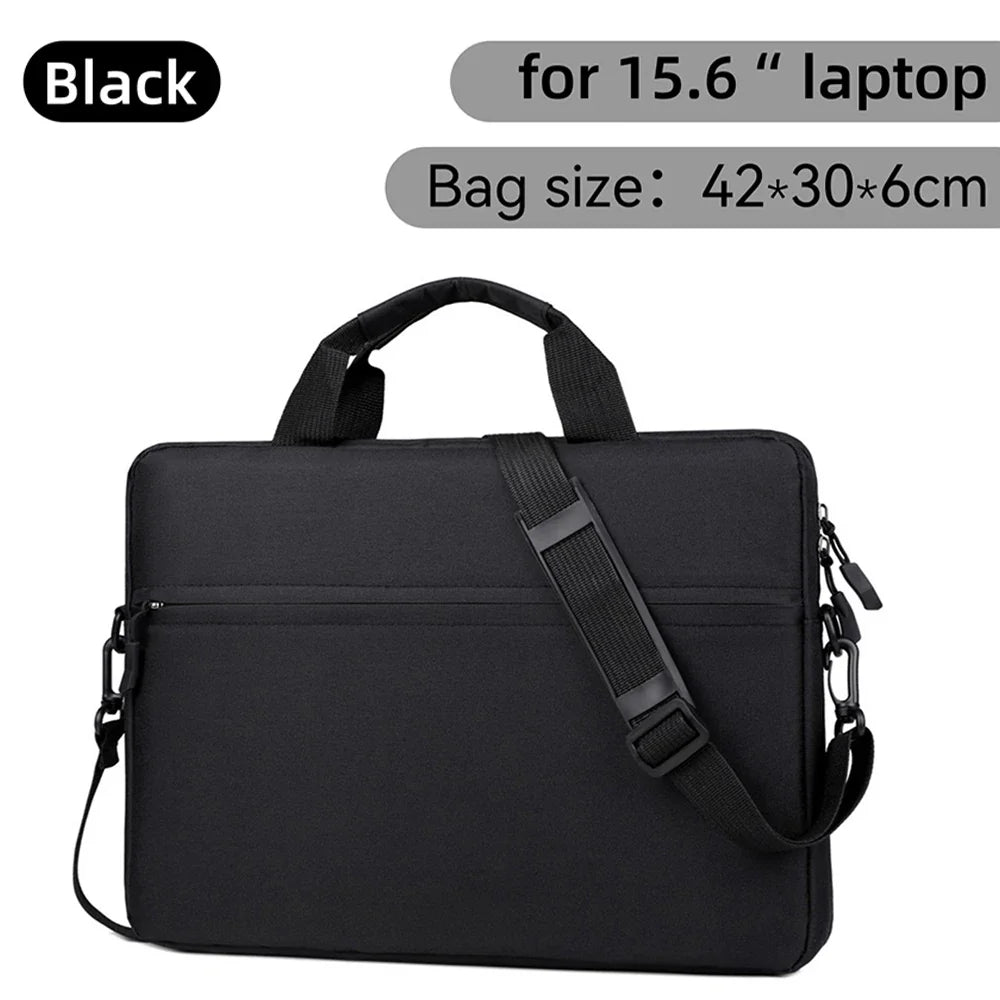 Waterproof Laptop Sleeve Messenger Bag 14–15.6 Inch — MacBook & Tablets
