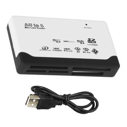 USB 2.0 All-in-One Multi Card Reader — SD/TF/CF/MMC/MS/XD Support