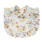 Muslin Cotton Baby Bibs & Burp Cloths - Ruffle Bandana Drool Bibs for Newborns